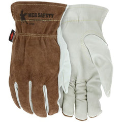 MCR SAFETY Mcr Safety 3204KL Memphis Leather Drivers Gloves Large