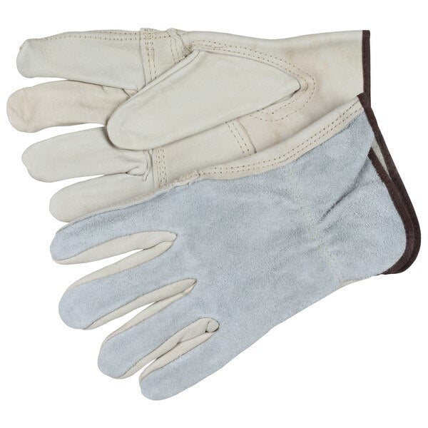MCR SAFETY Mcr Safety 32055S Cowhide Drivers Gloves Small Cv Grade