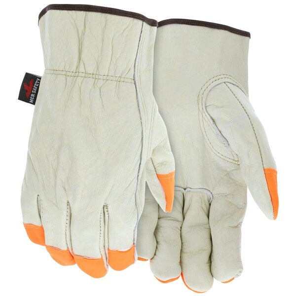 MCR SAFETY Mcr Safety 3213XLCHVSP Cowhide Drivers Gloves X-large