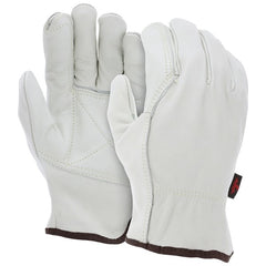 MCR SAFETY Mcr Safety 32113DPL Double Palm Cowhide Drivers Gloves