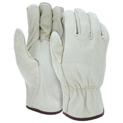 MCR SAFETY Mcr Safety M3400L Pigskin Drivers Gloves Large