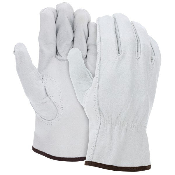MCR SAFETY Mcr Safety 3313S Buffalo Grain Leather Driver Gloves