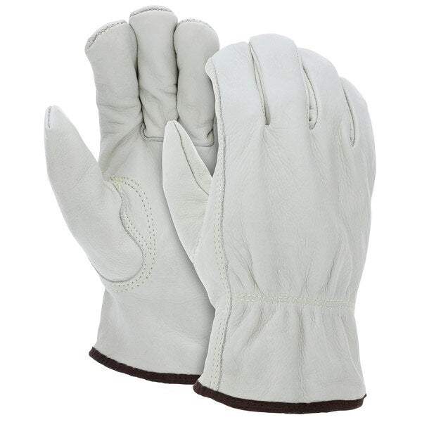 MCR SAFETY Mcr Safety 32801XL Thermal Lined Cowhide Drivers Gloves Xl