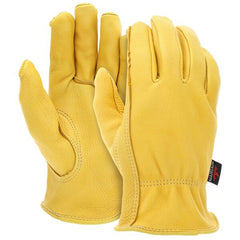 MCR SAFETY Mcr Safety 3500L Deer Grain Leather Drivers Gloves Large