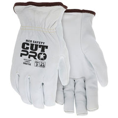 MCR SAFETY Mcr Safety 3601KL Drivers Glove Large Goatskin Kevlar