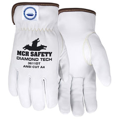 MCR SAFETY Mcr Safety 3611DTL Cut Resistant Leather Gloves Large