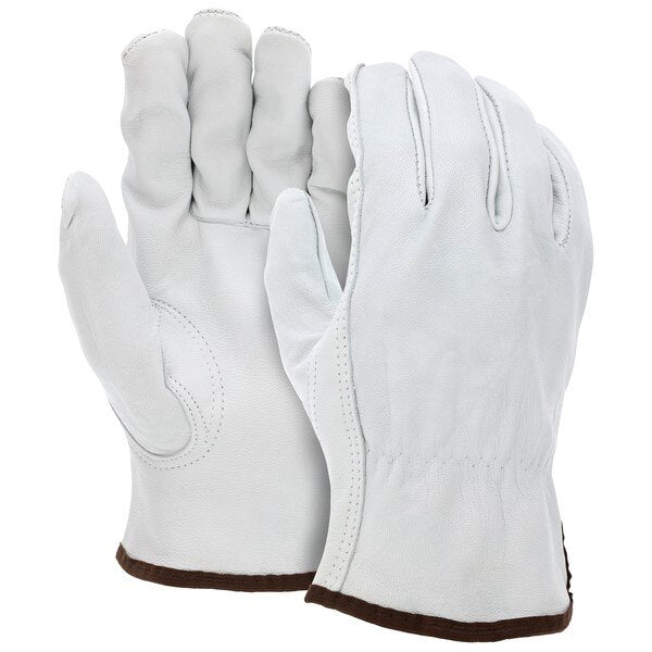 MCR SAFETY Mcr Safety 36133L Goatskin Drivers Gloves Large