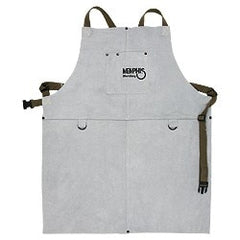 MCR SAFETY Mcr Safety 38130MW Leather Welding Bib Apron 24x30 in