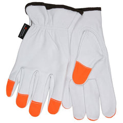 MCR SAFETY Mcr Safety 3613HVIXL Goatskin Drivers Glove Xl