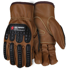 MCR SAFETY Mcr Safety 36336XL Goatskin Driver Gloves Xl Brown