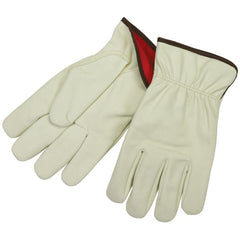 MCR SAFETY Mcr Safety 3750M Synthetic Leather Driver Glove Medium