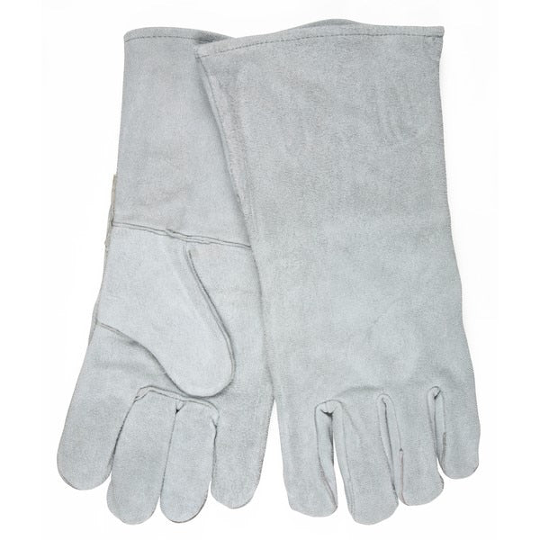 MCR SAFETY Mcr Safety 4155 Welding Gloves X-large Leather Gray
