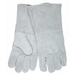 MCR SAFETY Mcr Safety 4155 Welding Gloves X-large Leather Gray