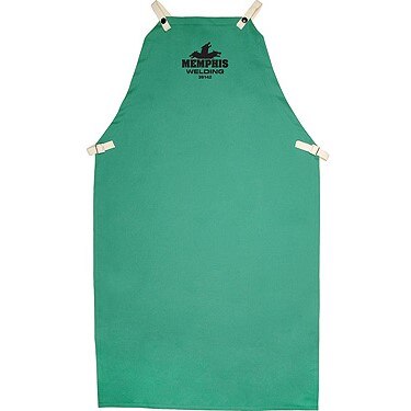 MCR SAFETY Mcr Safety 39142 Fr Fabric Welding Bib Apron 42 in