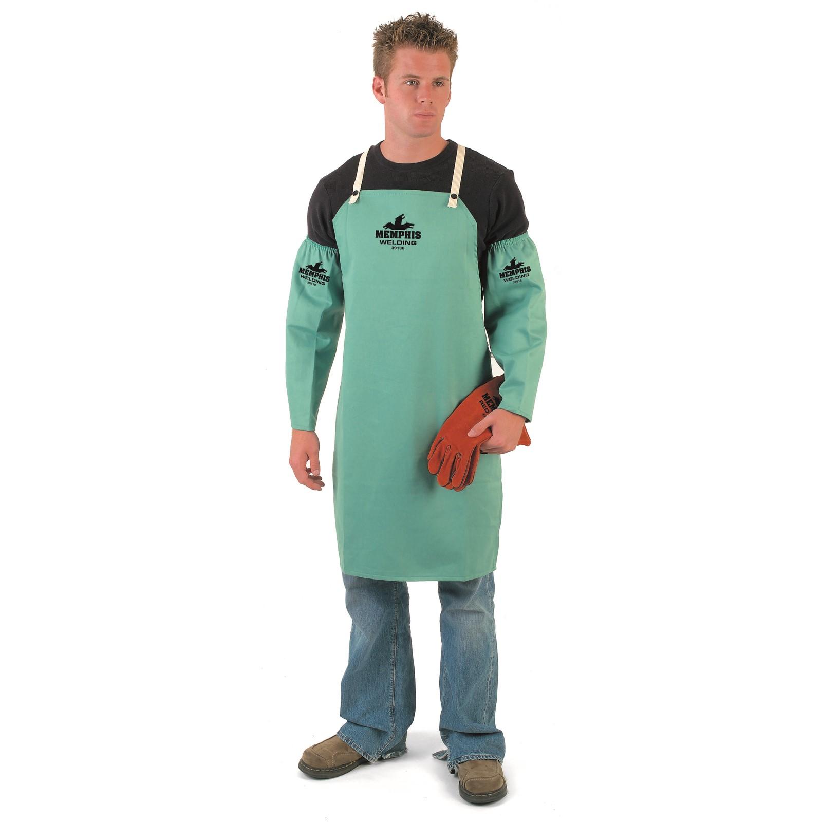 MCR SAFETY Mcr Safety 39136 Fr Welding Bib Apron 36 Inches