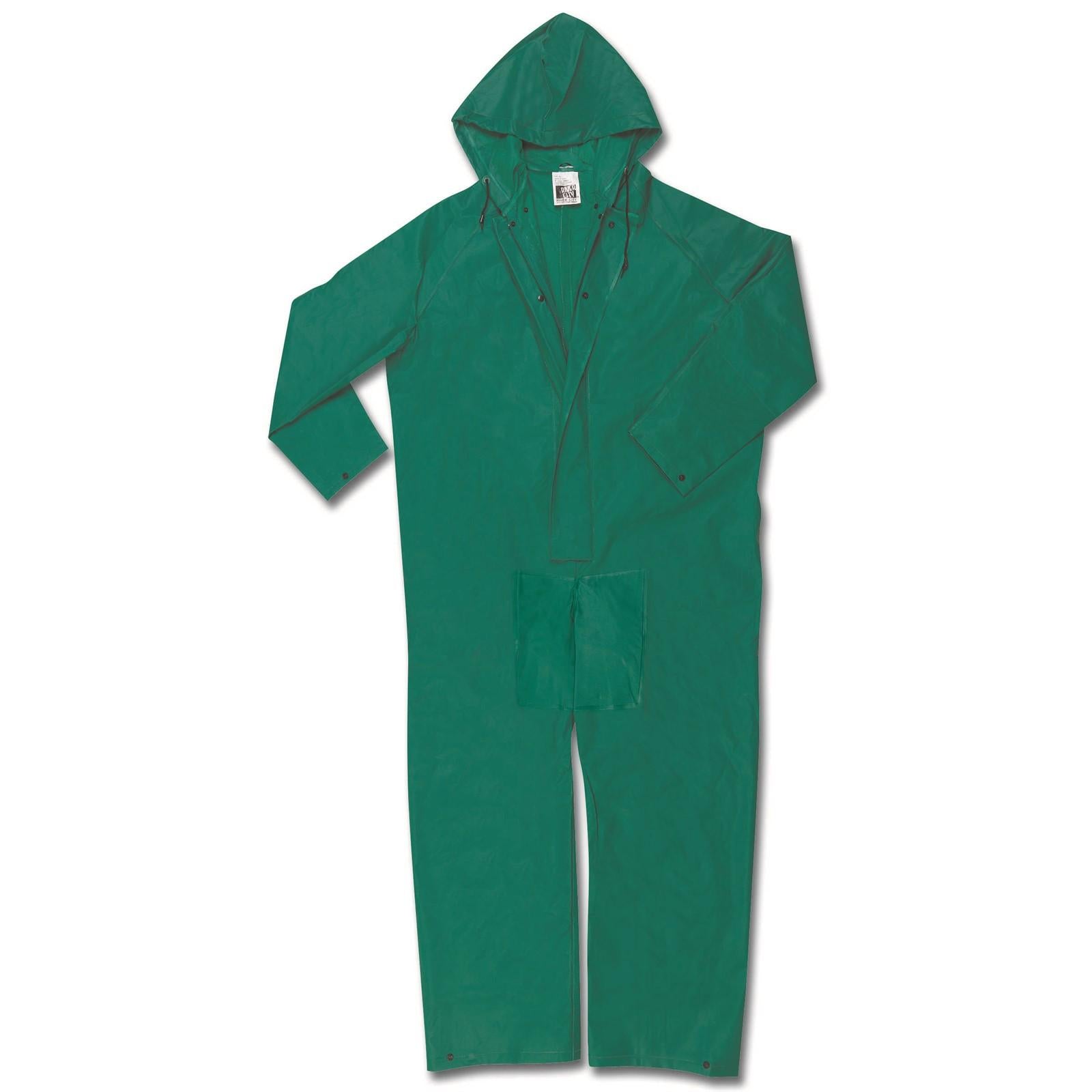 MCR SAFETY Mcr Safety 3881L Flame Resistant Coverall Green