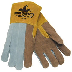 MCR SAFETY Mcr Safety 4550 Welding Foundry Gloves Leather Xl