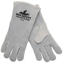 MCR SAFETY Mcr Safety 4700 Leather Welding Gloves X-large