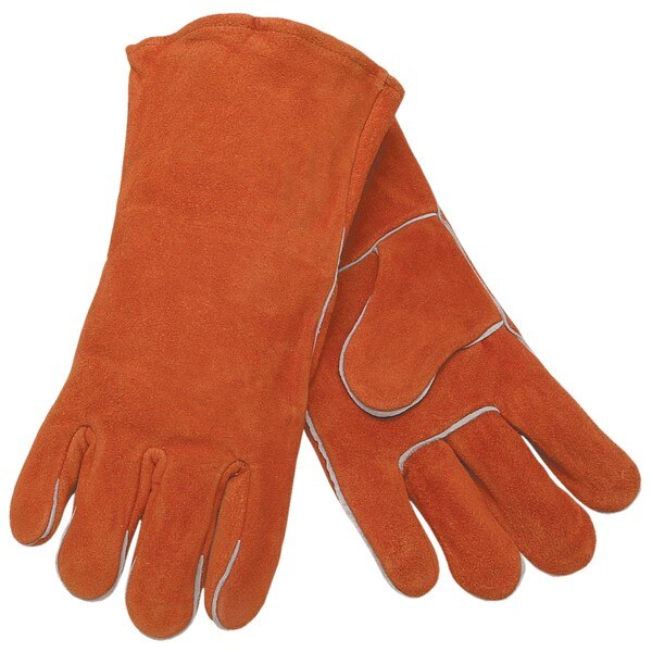 MCR SAFETY Mcr Safety 4300N Welding Gloves X-large Leather