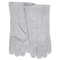 MCR SAFETY Mcr Safety 4152 Welding Gloves Small Leather Gray
