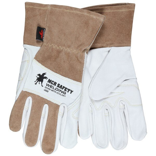 MCR SAFETY Mcr Safety 4890L Memphis Welding Gloves Large