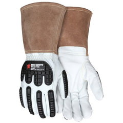 MCR SAFETY Mcr Safety 48406TM Welding Gloves Medium Goatskin Thinsulate