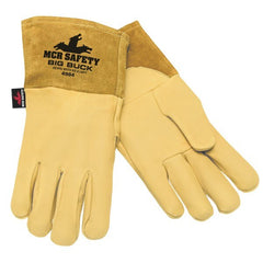 MCR SAFETY Mcr Safety 4984L Mig Tig Welding Gloves Large Deerskin