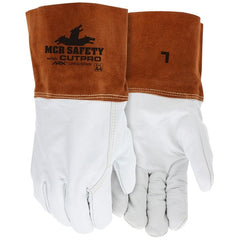 MCR SAFETY Mcr Safety 4955HXL Welding Gloves Xl Leather Aramid