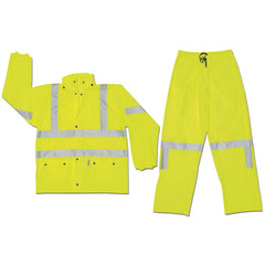MCR SAFETY Mcr Safety 5182X2 Class 3 Fr Hi-vis 2-piece Suit