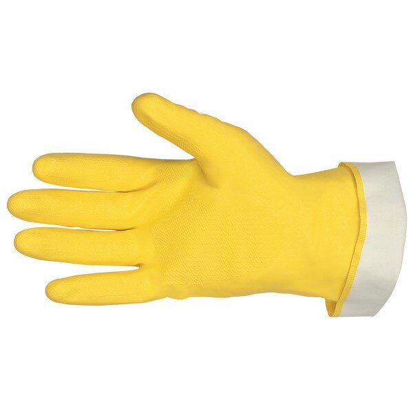 MCR SAFETY Mcr Safety 5270 Flock Lined Latex Gloves Small 12 Inch