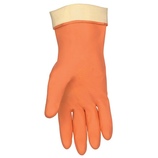 MCR SAFETY Mcr Safety 5430S Flock Lined Neoprene Latex Gloves Small