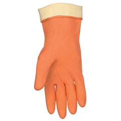 MCR SAFETY Mcr Safety 5430S Flock Lined Neoprene Latex Gloves Small