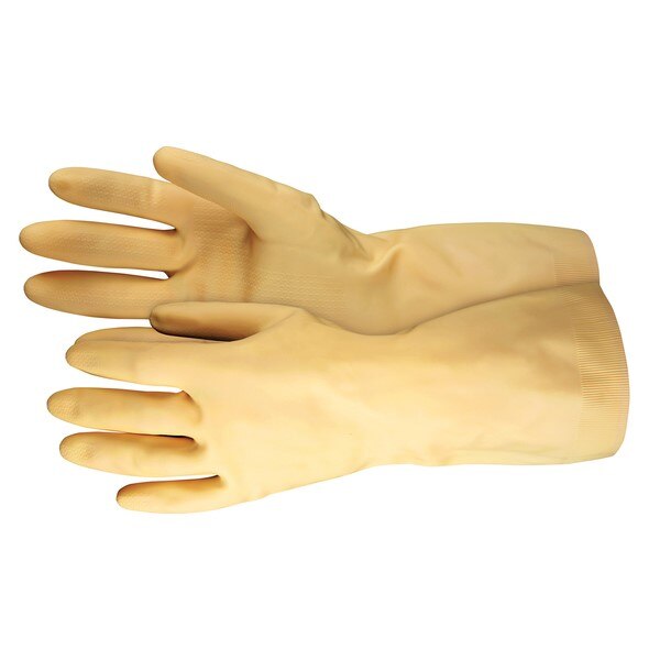 MCR SAFETY Mcr Safety 5199E Canners Gloves Xl 12 Inch Latex Amber Food Service