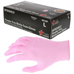 MCR SAFETY Mcr Safety 6010PXL Nitrile Disposable Gloves 4 Mil X-large