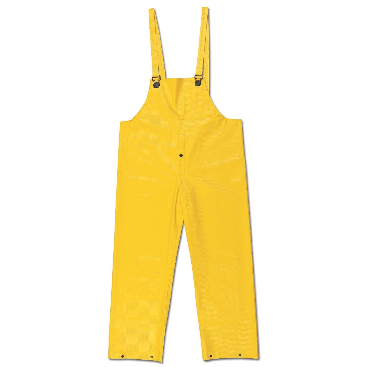 MCR SAFETY Mcr Safety 600BPX2 Pvc Bib Overall Yellow