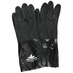 MCR SAFETY Mcr Safety 6300S Pvc Gloves 14 Inch Gauntlet Cuff Large
