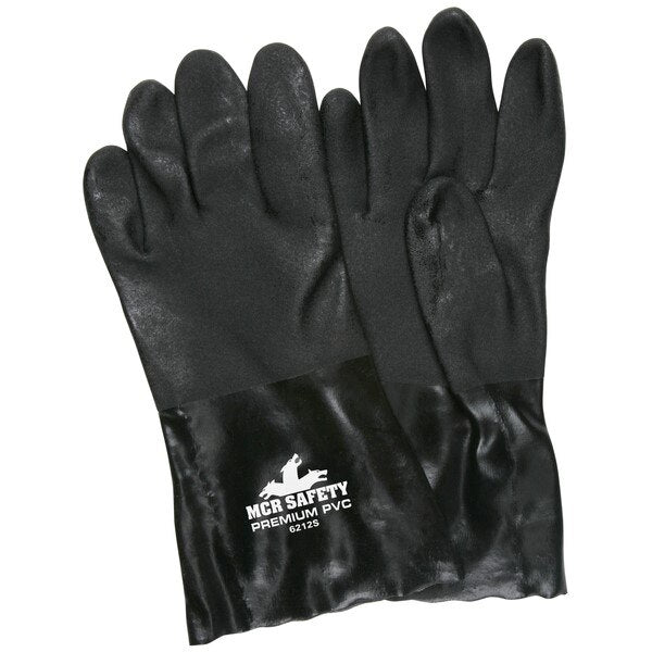 MCR SAFETY Mcr Safety 6212S Pvc Work Gloves 12 Inch Gauntlet Cuff