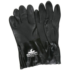 MCR SAFETY Mcr Safety 6212S Pvc Work Gloves 12 Inch Gauntlet Cuff