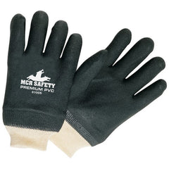MCR SAFETY Mcr Safety 6100S Pvc Work Gloves 10 Inch Large