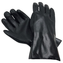 MCR SAFETY Mcr Safety 6524S Pvc Double Dip Gloves 14 in Gauntlet
