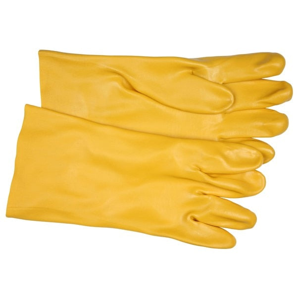 MCR SAFETY Mcr Safety 6612 Pvc Interlock Gloves 12 Inch Yellow Large