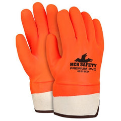 MCR SAFETY Mcr Safety 6521SCO Double Dip Pvc Gloves Large