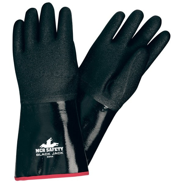 MCR SAFETY Mcr Safety 6944XL Blackjack Neoprene Gloves 14 Inch Xl