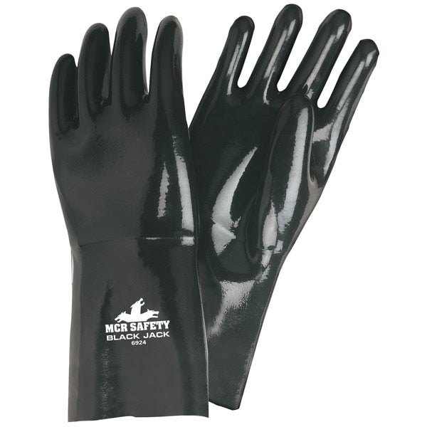 MCR SAFETY Mcr Safety 6924XL Blackjack Neoprene Gloves 14 Inch Xl