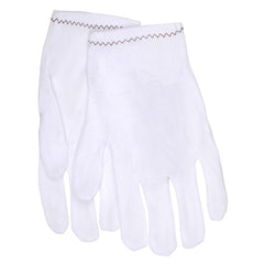 MCR SAFETY Mcr Safety 8720L Nylon Inspection Gloves Large White