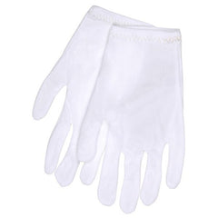 MCR SAFETY Mcr Safety 8730M Nylon Inspection Gloves Medium White