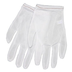 MCR SAFETY Mcr Safety 8700S Nylon Inspection Gloves Small White