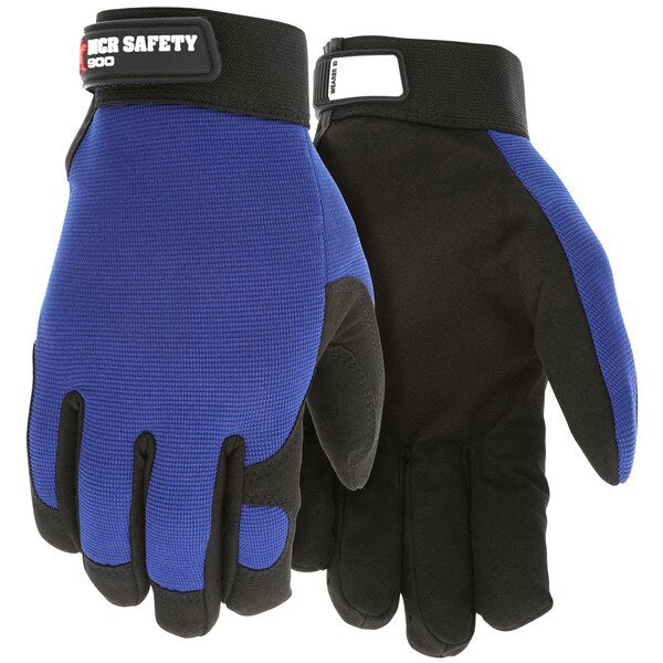 MCR SAFETY Mcr Safety 900XXL Mechanics Gloves 2x-large Blue