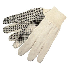 MCR SAFETY Mcr Safety 8808S Dotted Canvas Work Gloves Large
