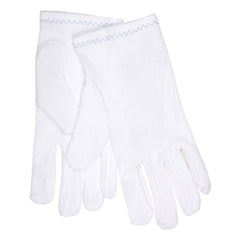 MCR SAFETY Mcr Safety 8771L Inspection Gloves Polyester Large White